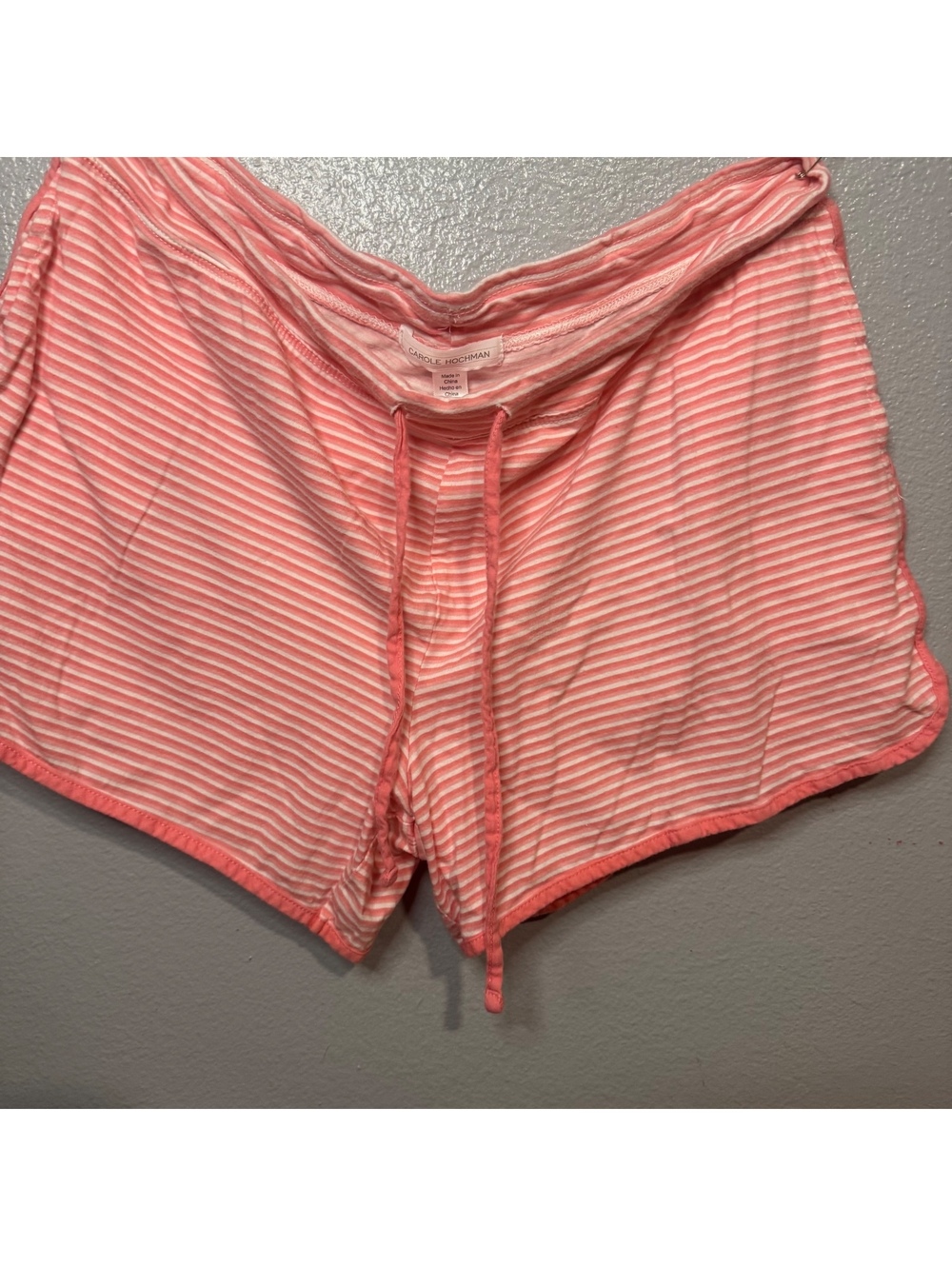Carole Hochman Pink Pajama Set Women’s Large Tank Top Shorts Sleepwear - Picture 6 of 10
